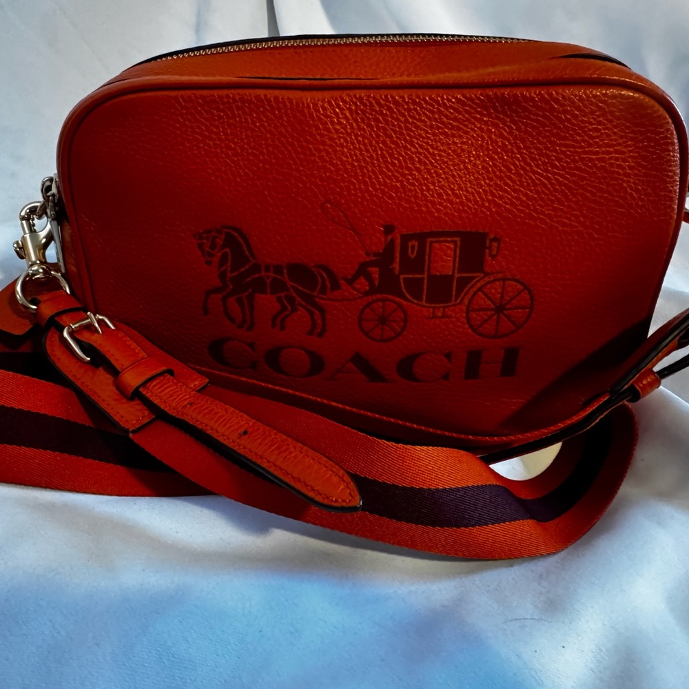 Coach burnt orange Crossbody Bag